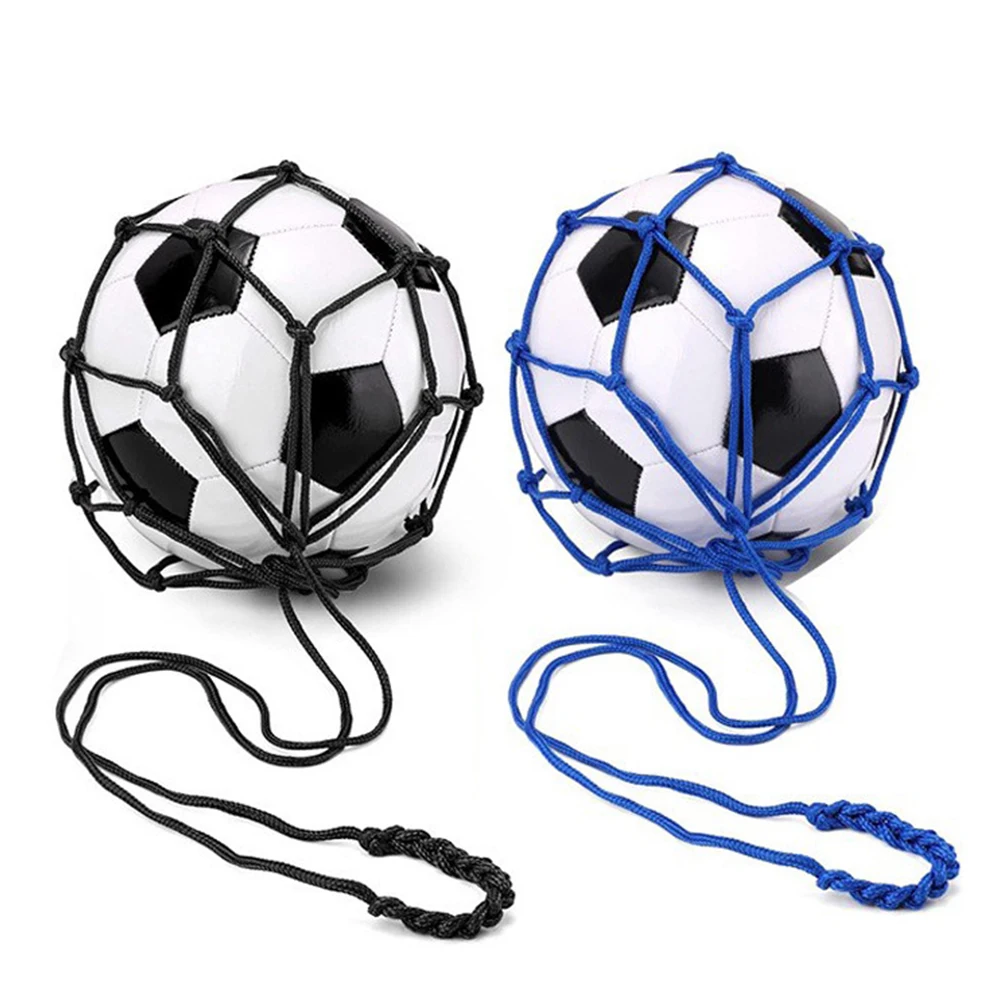 Football Kick Trainer Fits Ball Size 3 4 5 Soccer Return Trainer Net Soccer Ball Trainer Net for Youth Adults Training Equipment