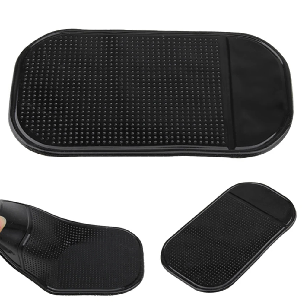 4pcs Car Dashboard Sticky Pad Removable Mobile Phone Sunglasses Sundries Holder Reusable Auto Accessories