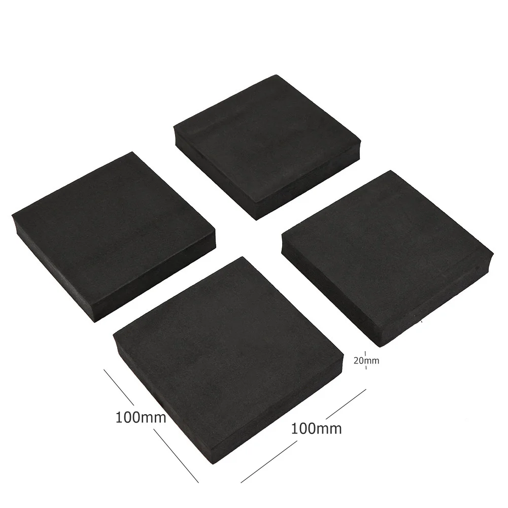 4pcs Machine Shock Pads Universal Silent Quality Silent Mat Practical Portable Multi-function Lightweight for Dryer Refrigerator
