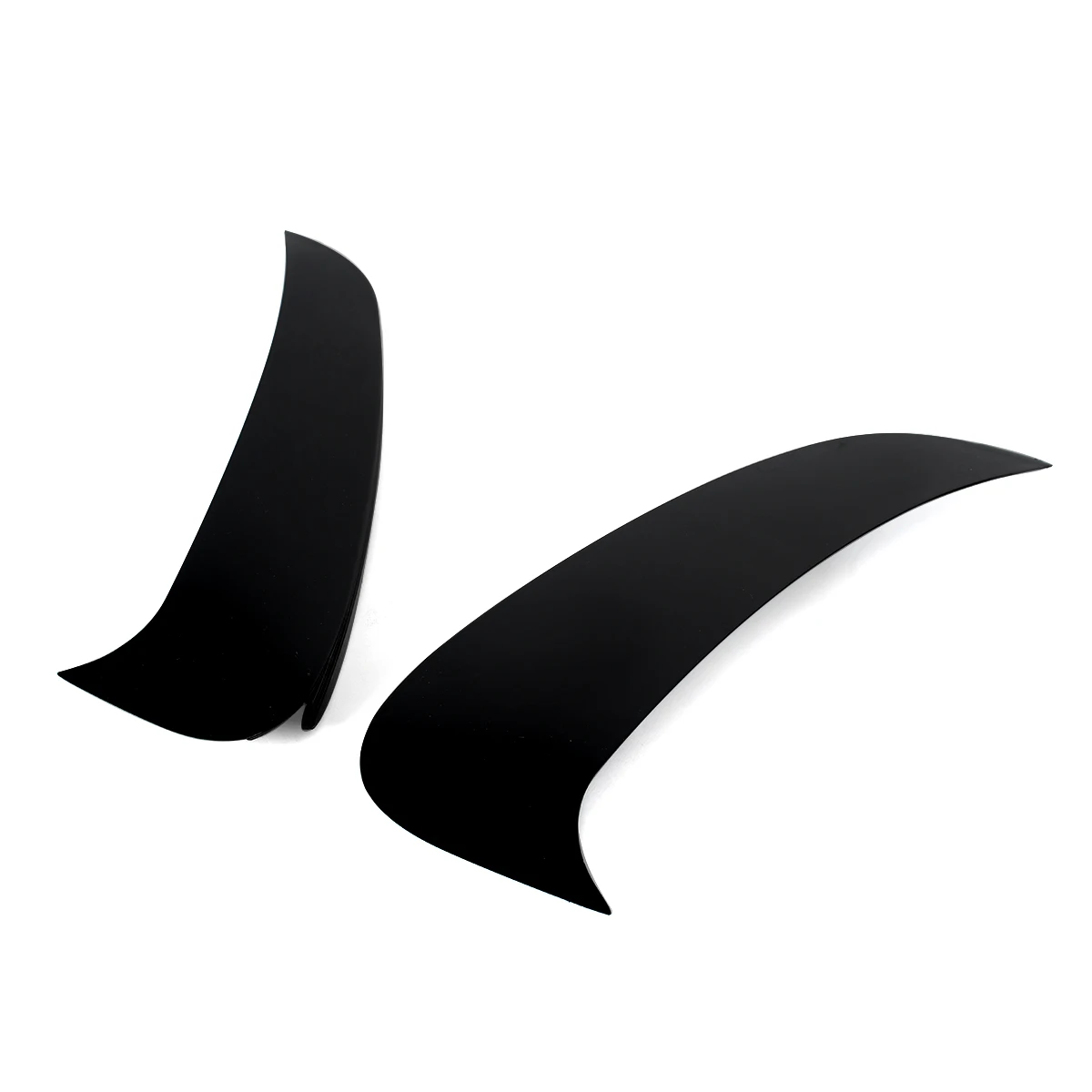 Glossy Black Rear Side Vents Canards For Mercedes-Benz W206 C200 C300 2021-2023