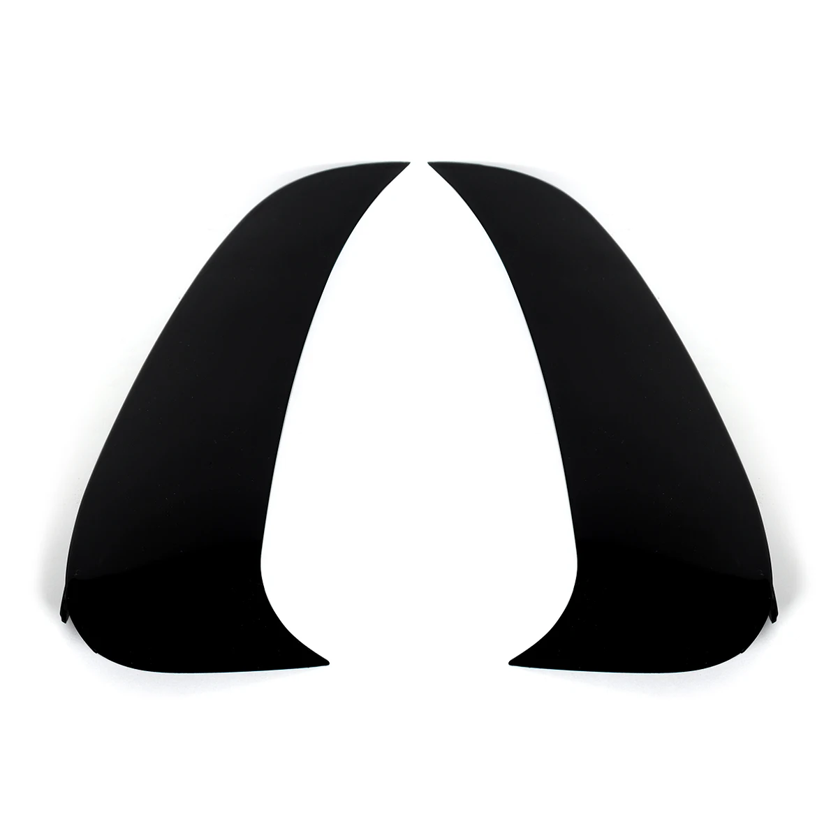 Glossy Black Rear Side Vents Canards For Mercedes-Benz W206 C200 C300 2021-2023