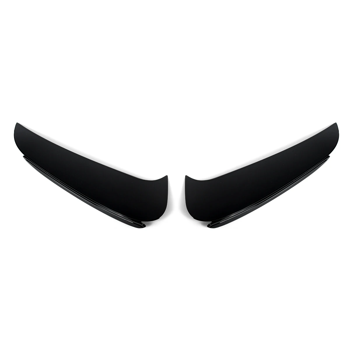 Glossy Black Rear Side Vents Canards For Mercedes-Benz W206 C200 C300 2021-2023