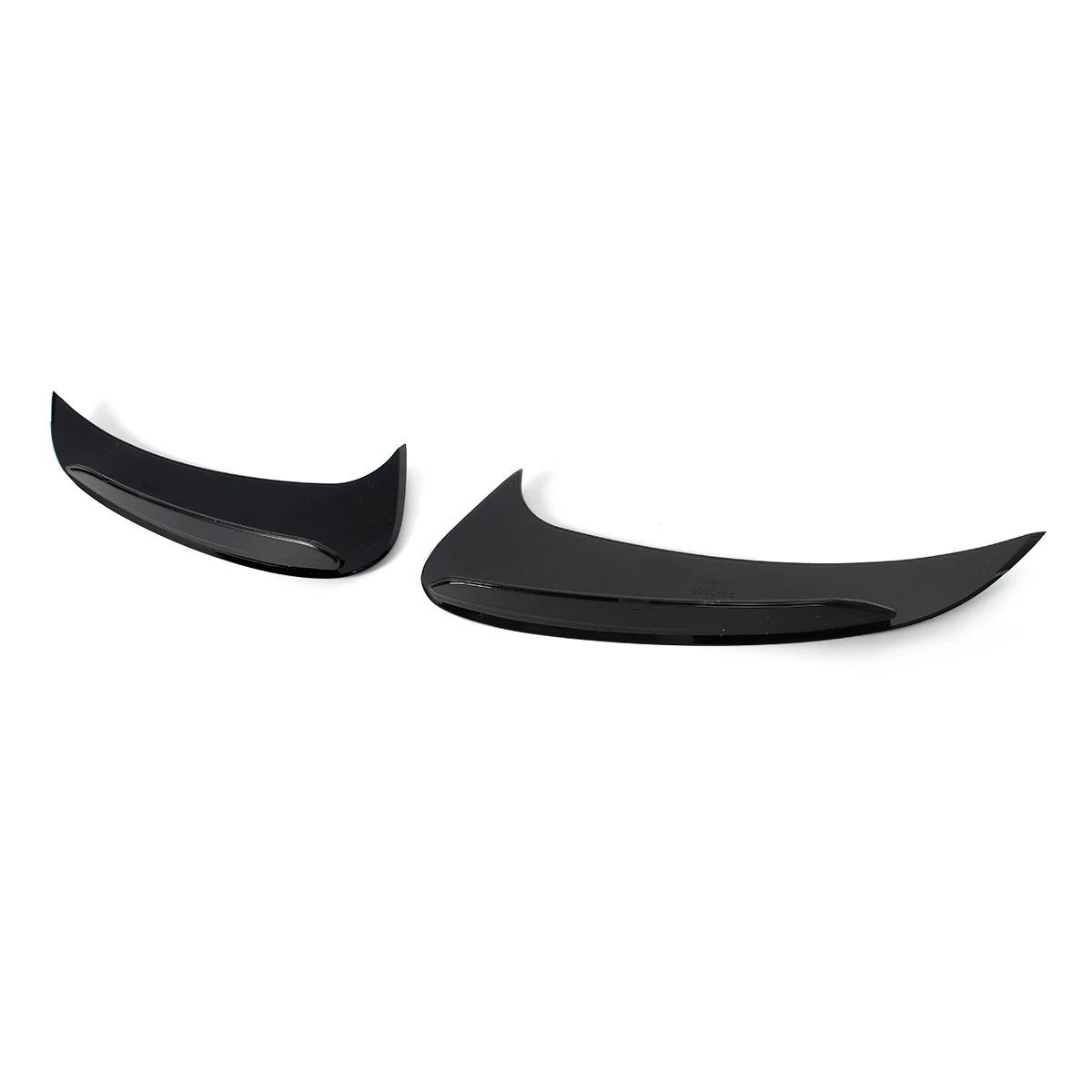 Glossy Black Rear Side Vents Canards For Mercedes-Benz W206 C200 C300 2021-2023