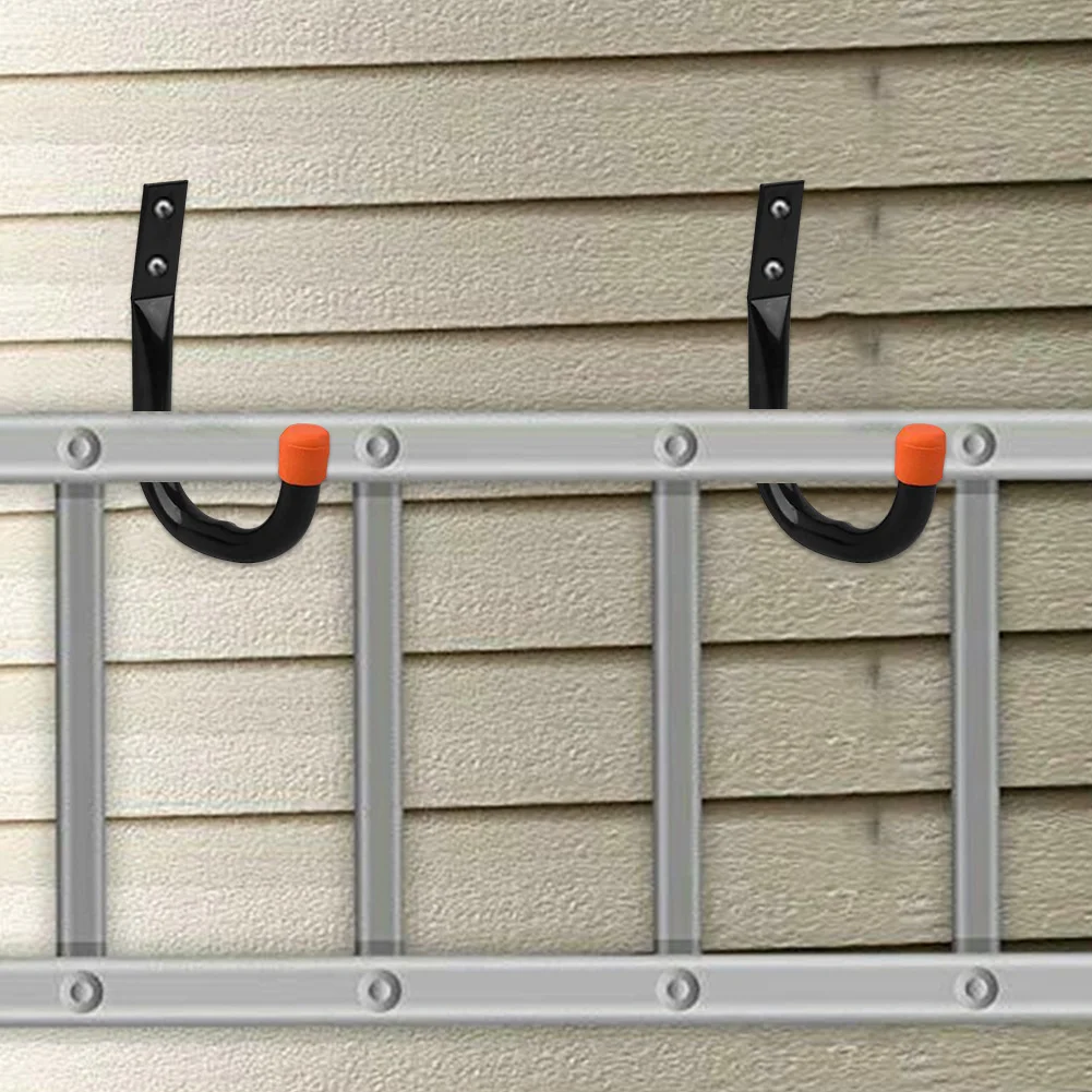 6 Pack Storage Hook Heavy Duty Wall Mount Hook Hanging Garage Hanger for Hanging Bike Ladder Garden Tool