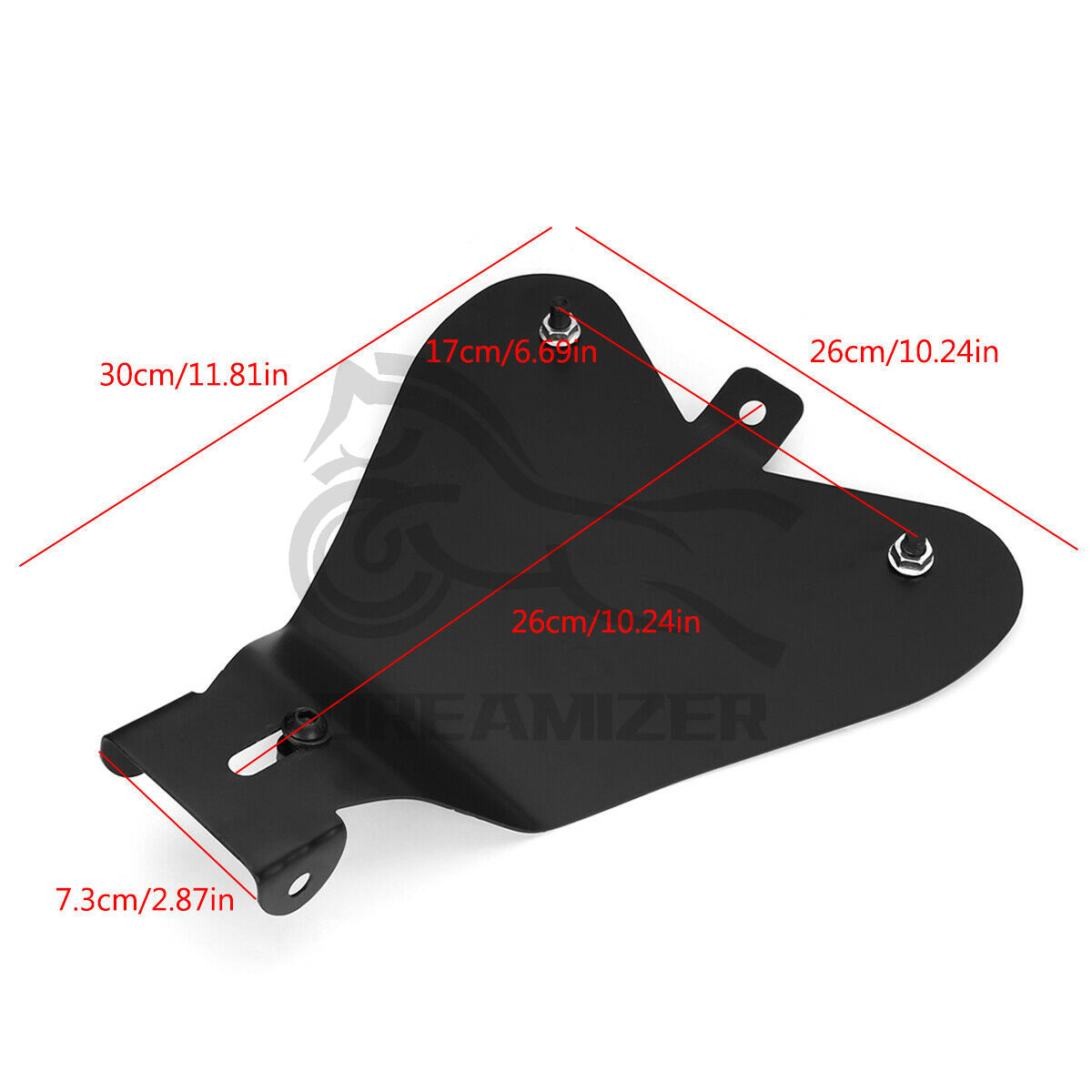 For Harley Sportster XL883 1200 883 Motorcycle Bobber Solo Seat Base Saddle Bracket Black Driver Seat Accessories