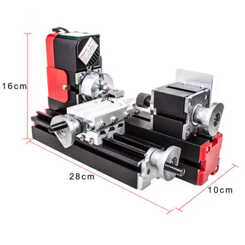 DIY Tool Big Power Mini Metal Rotating Lathe,20W 20000rev/min Motor,One Set Miniature Metal Multifunction Machine