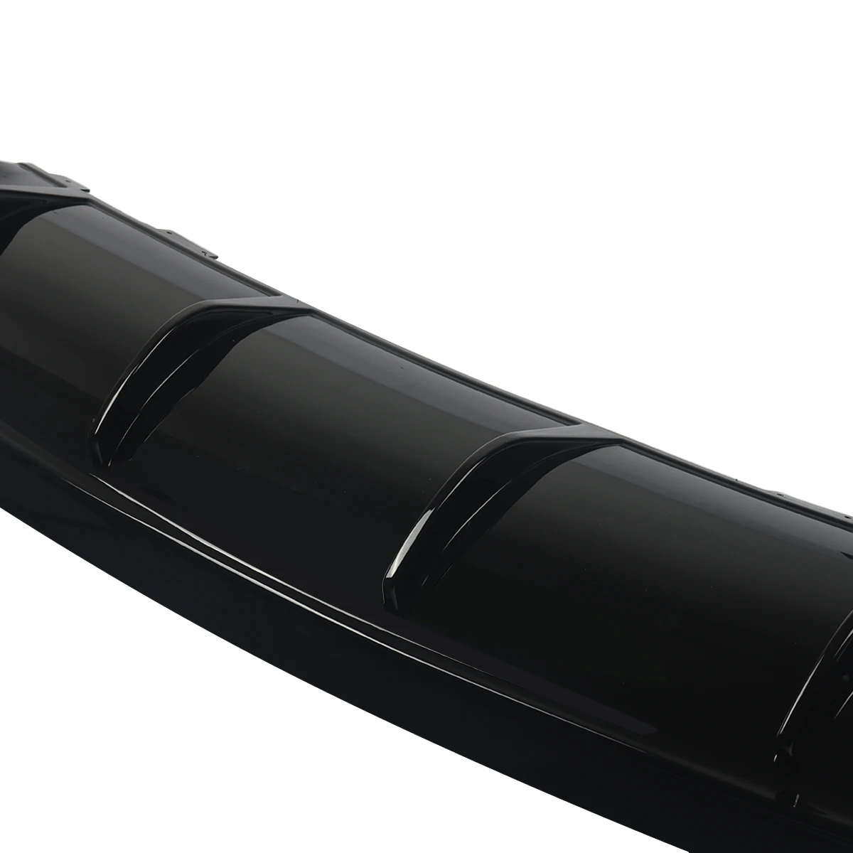 For Mercedes Benz W117 CLA200 CLA250 CLA45 AMG 2013-2019 Rear Bumper Diffuser Lip +Tailpipes