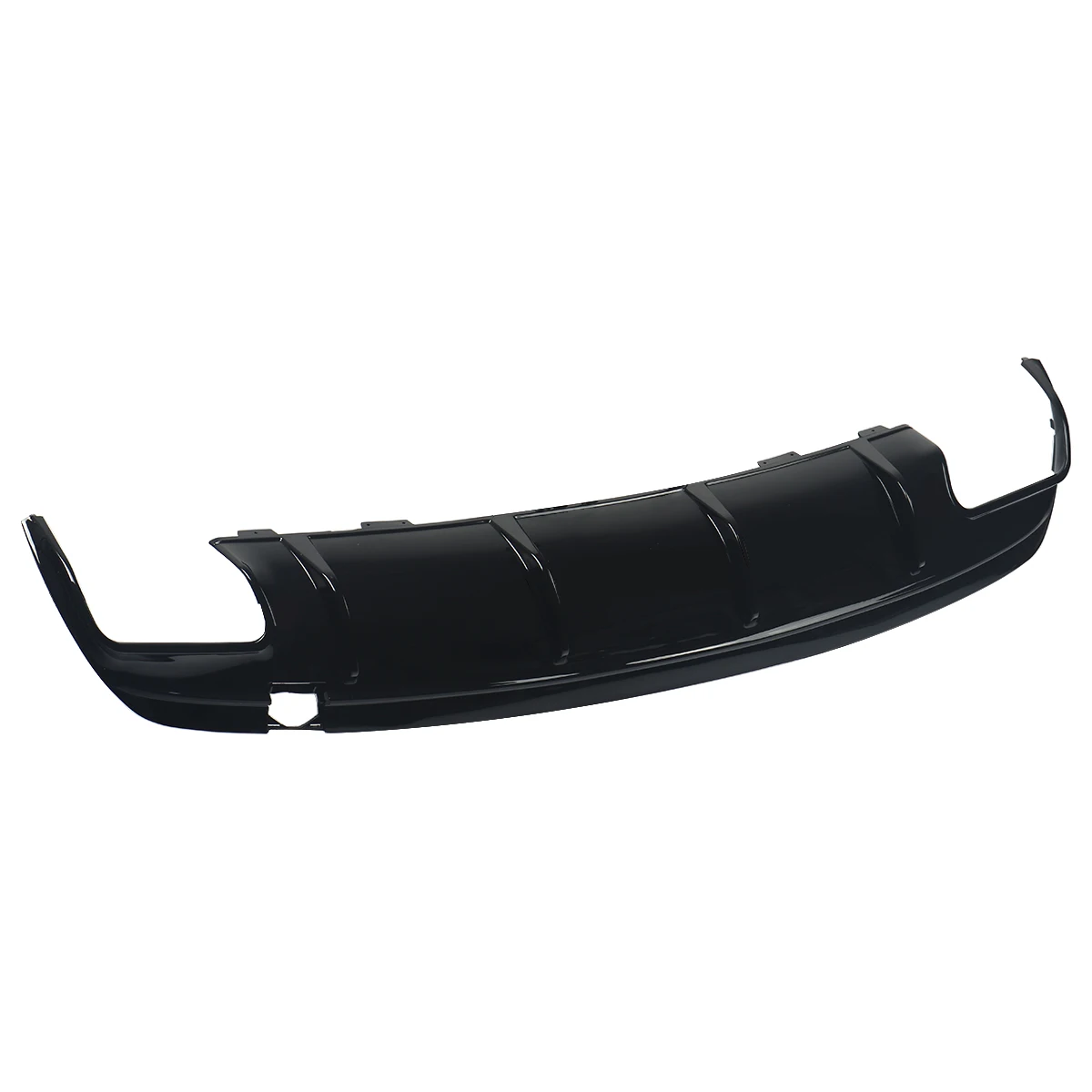 For Mercedes Benz W117 CLA200 CLA250 CLA45 AMG 2013-2019 Rear Bumper Diffuser Lip +Tailpipes