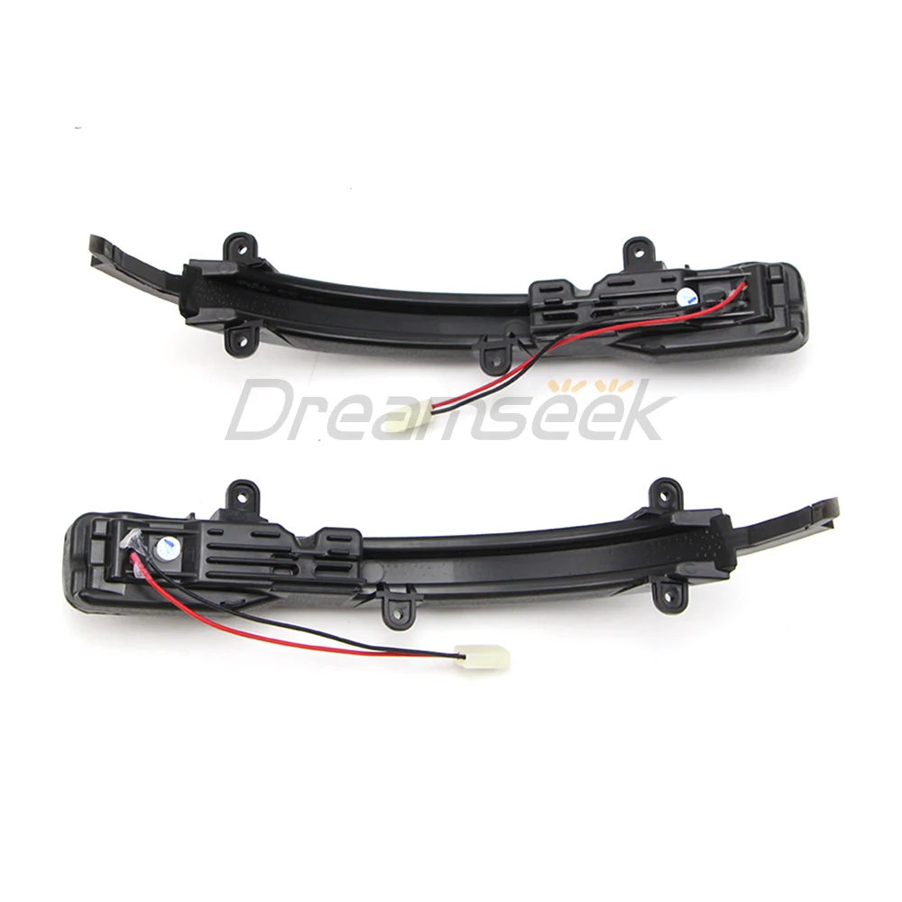 LED Side Rearview Mirror Light with Dynamic Turn Signal Blinker for Audi Q5 2009-2016 Q7 2010-2015 Sequential Indicator Smoke