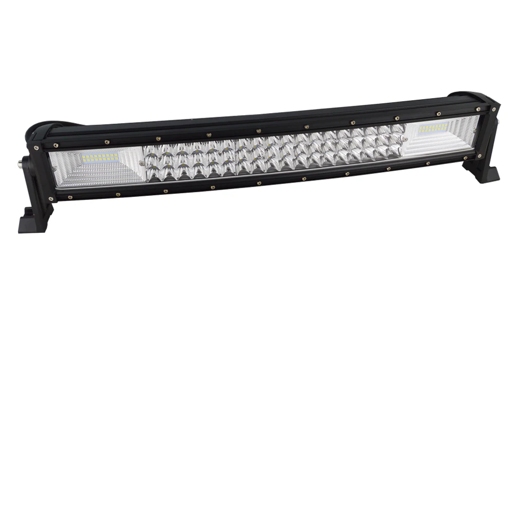 22" 32" 42" 52" 270W 405W 540W 675W Curved LED Light Bar Offroad Led Bar Combo Beam 9v 30v For 4x4 4WD SUV ATV Boat Truck Cars