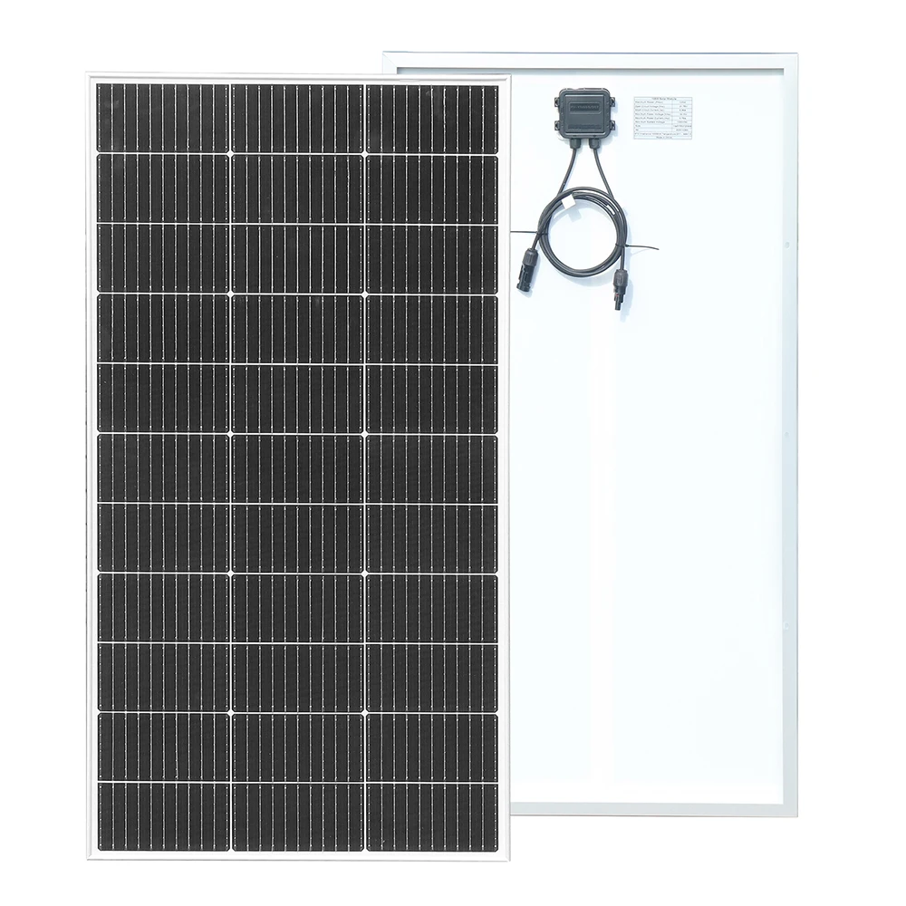 120W Flexible Solar Panel 18V OR Glass Solar Battery Charger Monocrystalline Cell Power Generator for 12V Battery RV camping Car