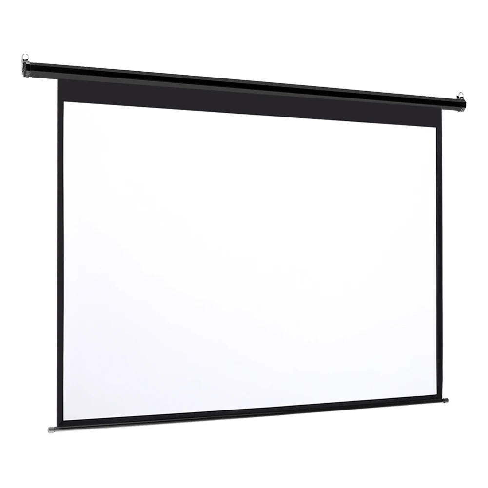 Voltsify 72 Inch HD Electric Pull Down Projector Screen