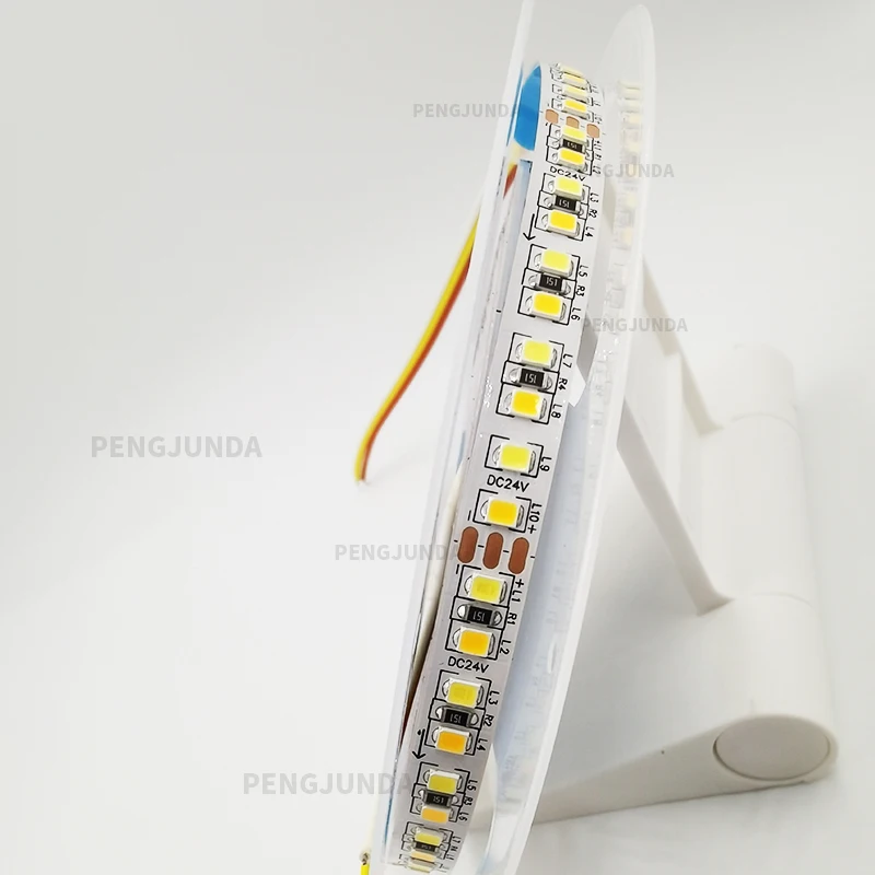 5M 2835 SMD Led Strip Light 12V 24V Flexible Diode Tape 120/168/204/240 LED Per Meter 3000K 4000K 1000K Tira Fita LED Ribbon