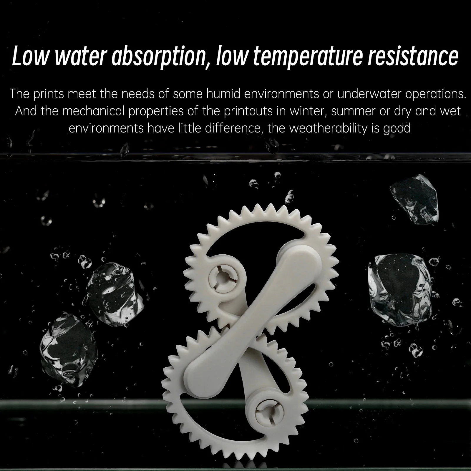 Resione 1kg Impact-resistant High Tough ABS Like 3d UV Resin Durable Nylon-like Resin For Elegoo Mars Anycubic 3d Printer
