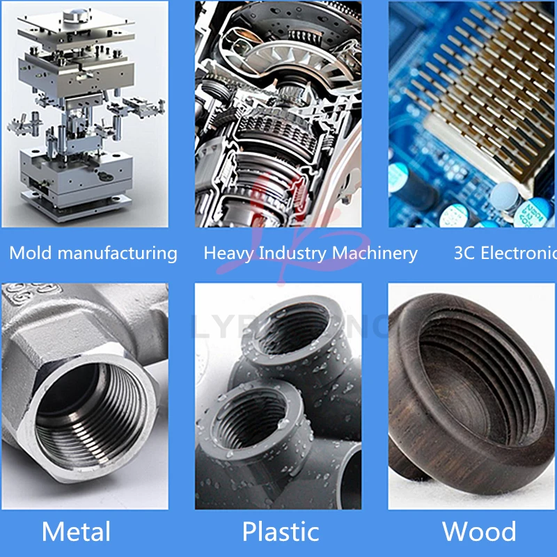 M6-M24-M36 CNC Electric Tapping Machine Servo Motor Electric Tapper Drilling With Chucks Easy Arm Power Tool Threading Machine