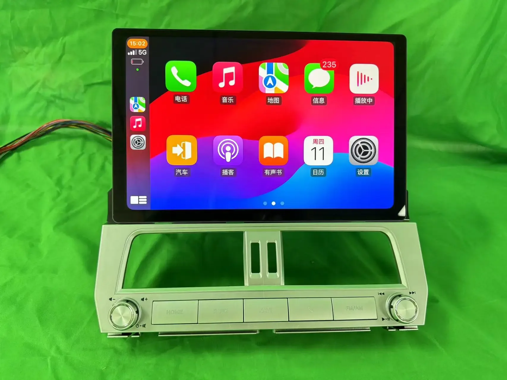 QLED 1920*720 Carplay 12.3" Android 13.0 8GB+128GB Car radio GPS WIFI multimedia For Toyota Land Cruiser Prado 150 2018 - 2022
