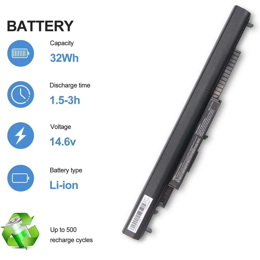 Oyomba HS04 2800mAH Laptop Battery for HP 807957-001 807956-001 240 G4 245 G4 246 G4 250 G4 255 G4 256 G4 Pavilion 14 15