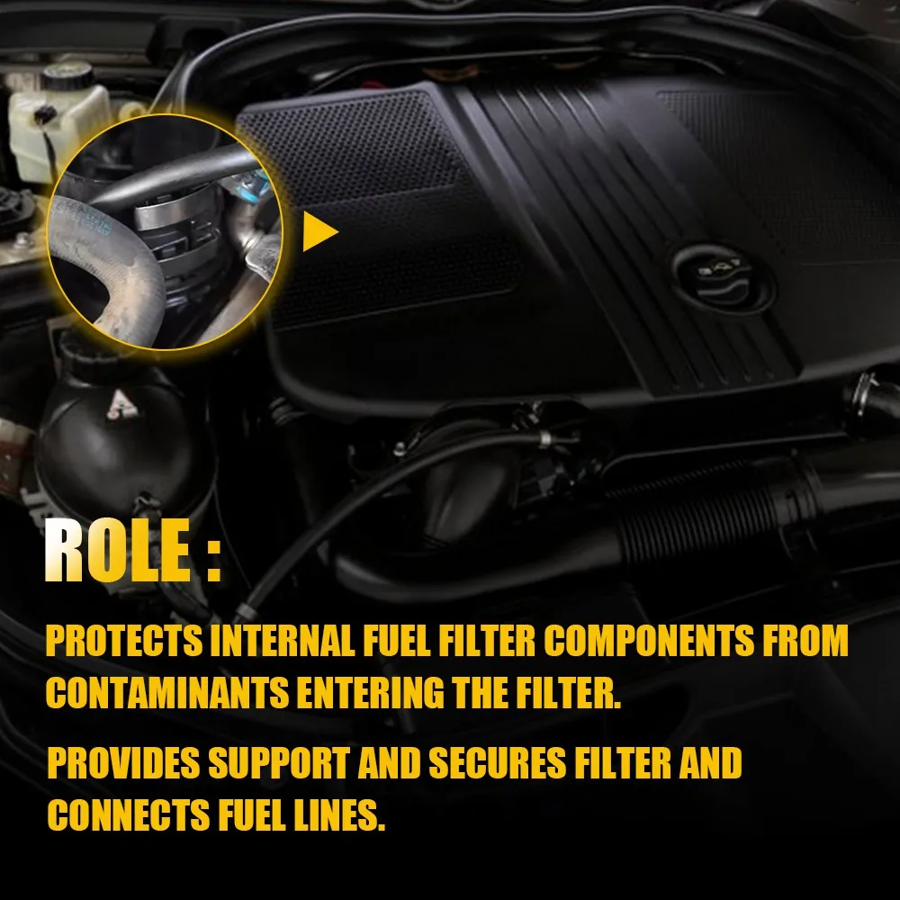 Water Outlet Fuel Filter Housing A6512006000 For Mercedes C-Class E250 GLE300d GLK250 ML250 Sprinter 2500 Engine A205 C204 C205