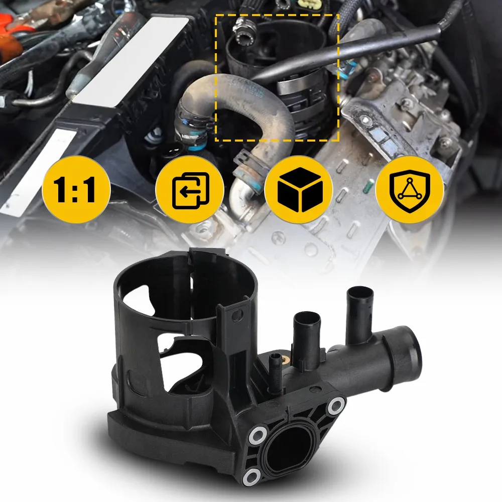 Water Outlet Fuel Filter Housing A6512006000 For Mercedes C-Class E250 GLE300d GLK250 ML250 Sprinter 2500 Engine A205 C204 C205