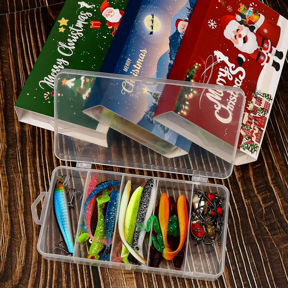 Fishing Advent Calendar Christmas Countdown Advent Calendar Fishing Lures Advent Fishing Calendar 2024 forFather's Day Christmas