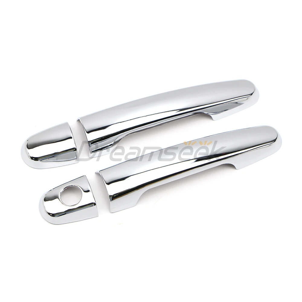 Car Exterior Door Handle Cover for Toyota Hilux Vigo SR5 MK6 Pickup 2005-2014 / Corolla Yaris 2010 2011 2012 2013 Chrome Molding