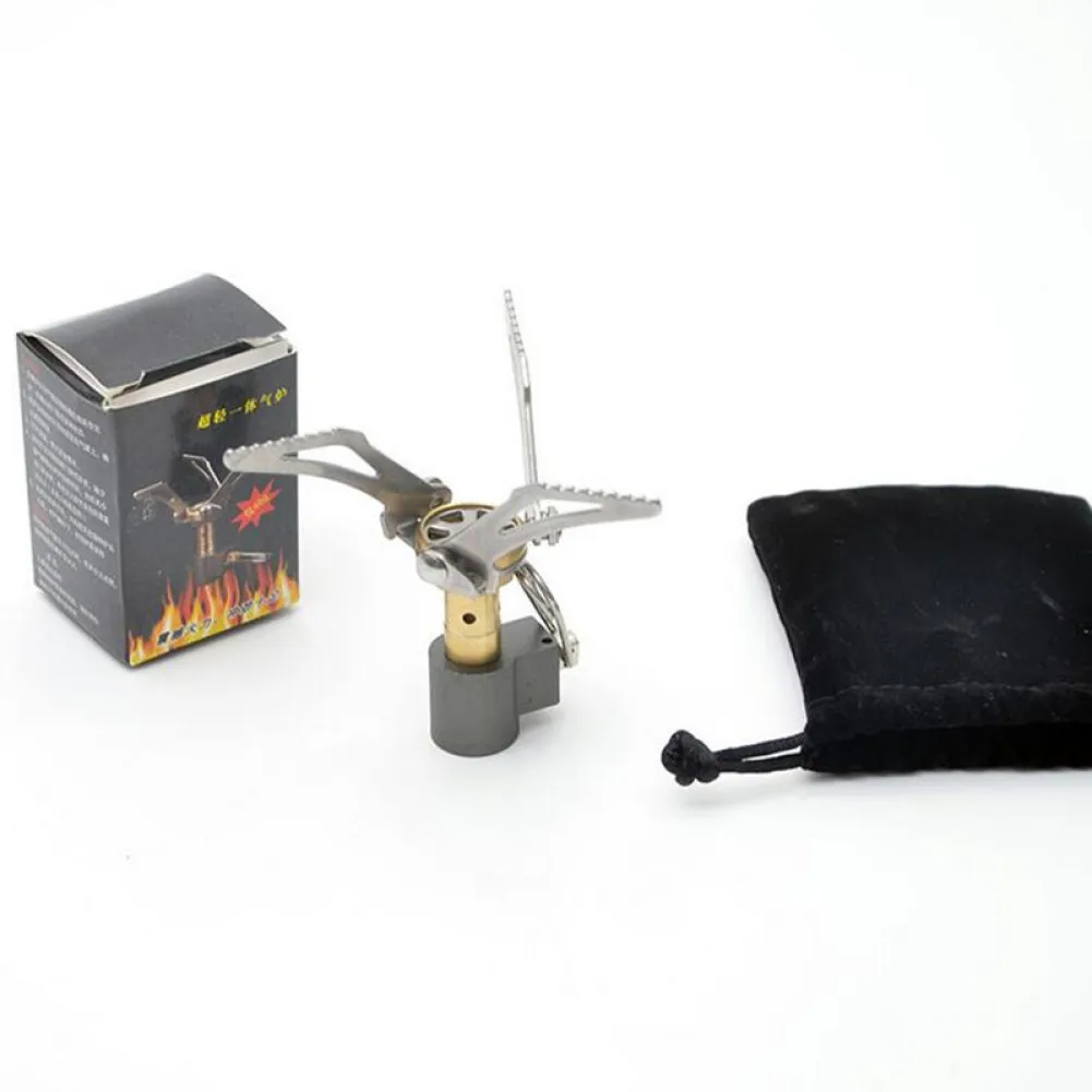 3000W Mini Gas Stove Burner Camping Folding Outdoor Gas Stove Portable Furnace Cooking Picnic Split Stoves Cooker Burners