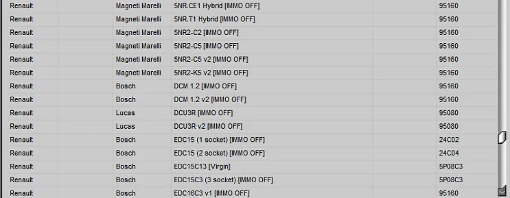IMMO Service Tool V1.2 Cars immobilizers IMMO OFF Dump to Pin Software has a built-in database with information and photos