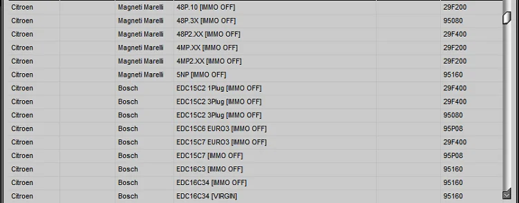 IMMO Service Tool V1.2 Cars immobilizers IMMO OFF Dump to Pin Software has a built-in database with information and photos