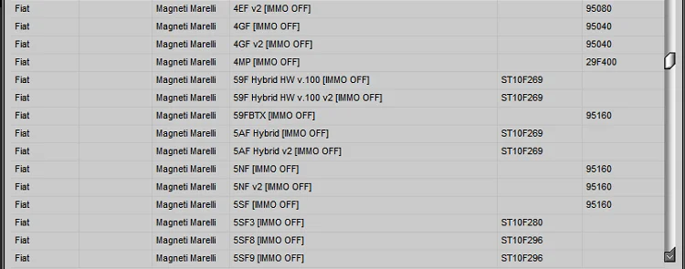IMMO Service Tool V1.2 Cars immobilizers IMMO OFF Dump to Pin Software has a built-in database with information and photos