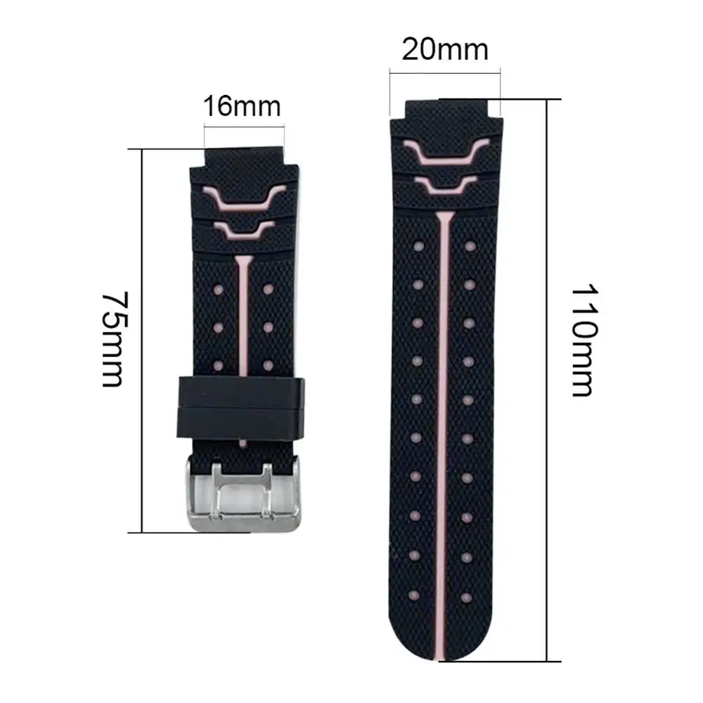 Children Kids Watchband Wrist Strap 16MM Silicone Belt Replacement For Child Kids Waterproof Sport Video Call Smart Watch 16mm