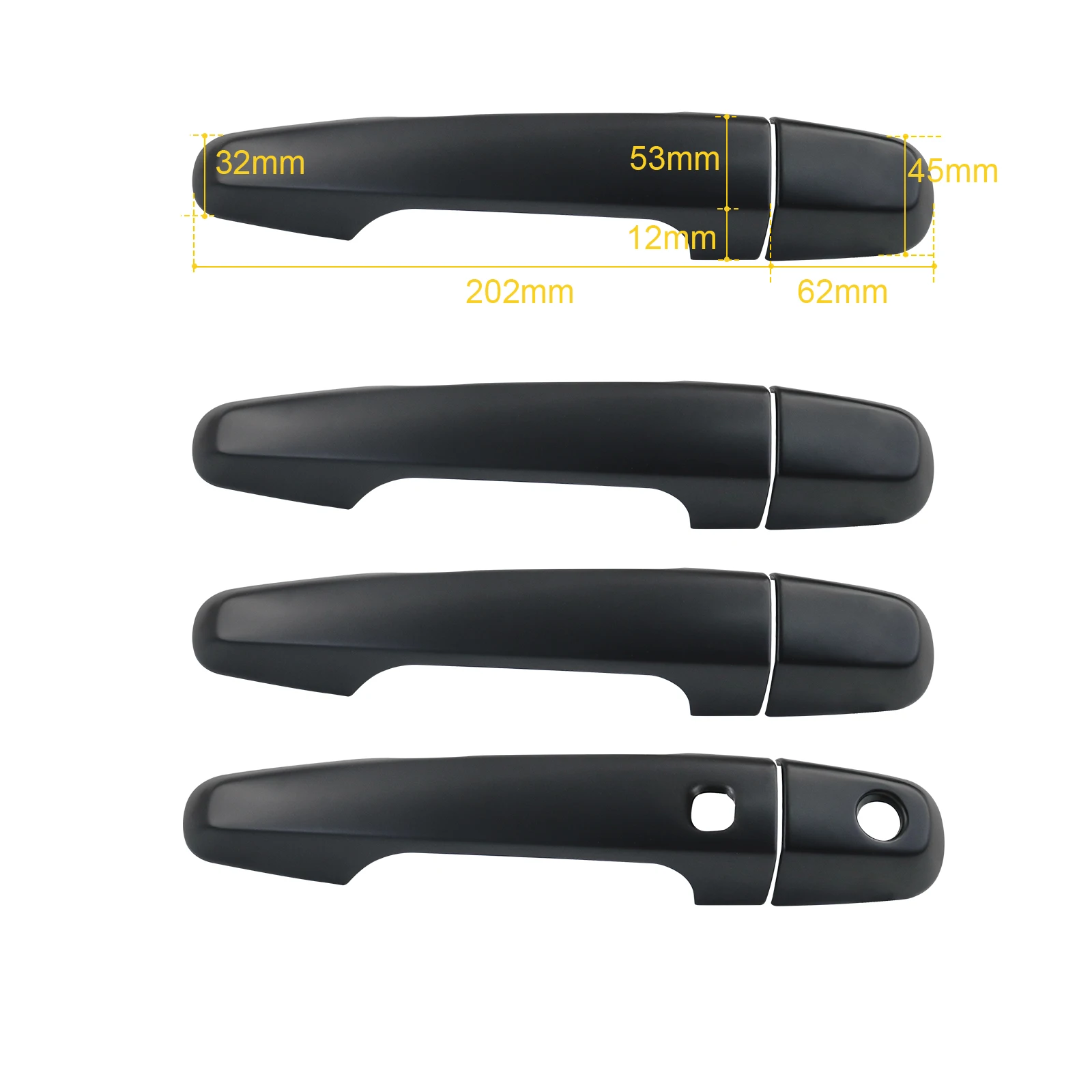 Door Handle Cover For Mitsubishi Pajero Sport 2015 2016 2017 2018 2019 2020 2021 2022 Exterior Door Handle Cover Car Accessories