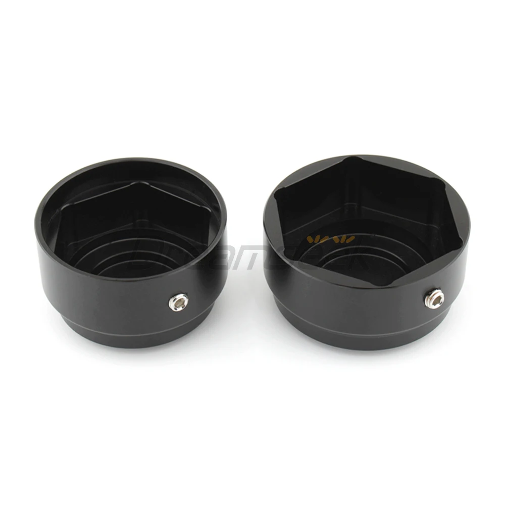 2Pcs Black Rear Axle Cap for Harley Nightster 975 RH975 Special 2022 23 Motorcycle Axle Wheel Screw Nut Bolt Cover CNC Aluminum