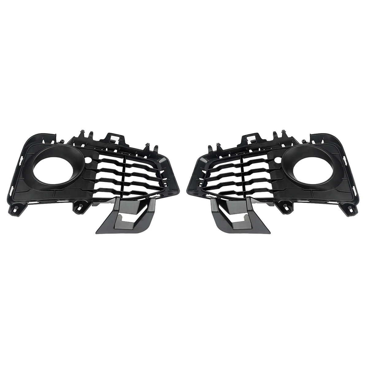 For BMW F32 F33 F36 M Sport Front Center+Left+Right Fog Light Grille Cover 2013-2020