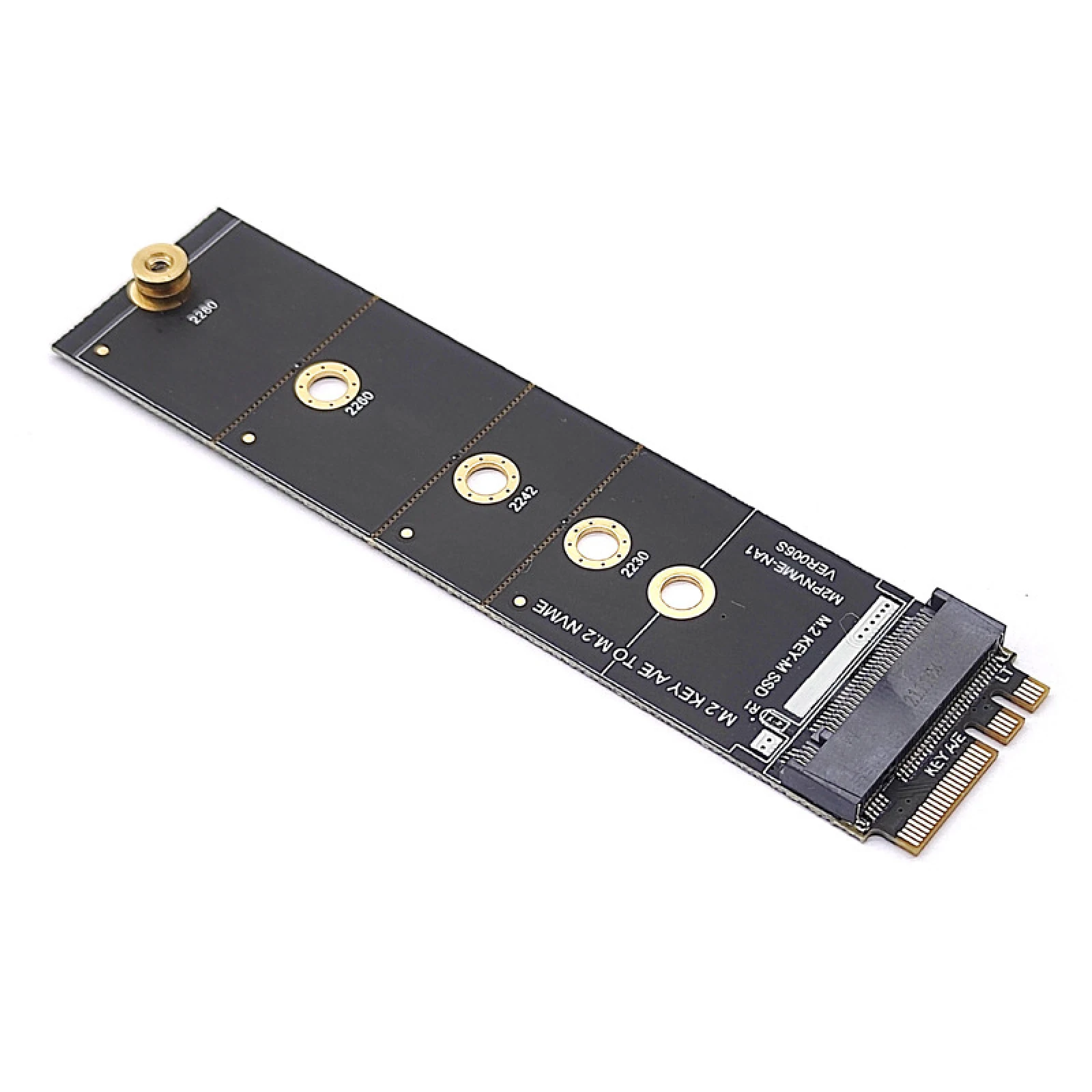 Wireless M.2 A/E Key Slot to M.2 M Key Wifi Bluetooth Adapter For NVMe PCI Express SSD Port 2280 M2 Key A E to NVME Adapter Card