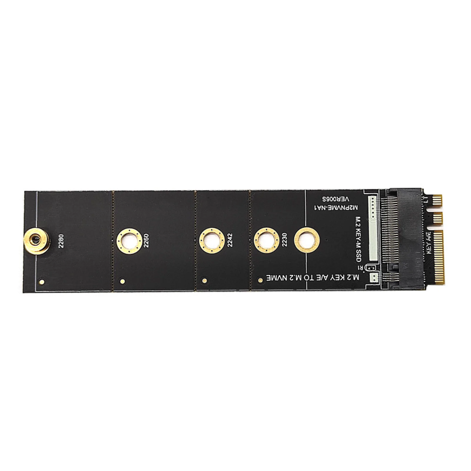 Wireless M.2 A/E Key Slot to M.2 M Key Wifi Bluetooth Adapter For NVMe PCI Express SSD Port 2280 M2 Key A E to NVME Adapter Card
