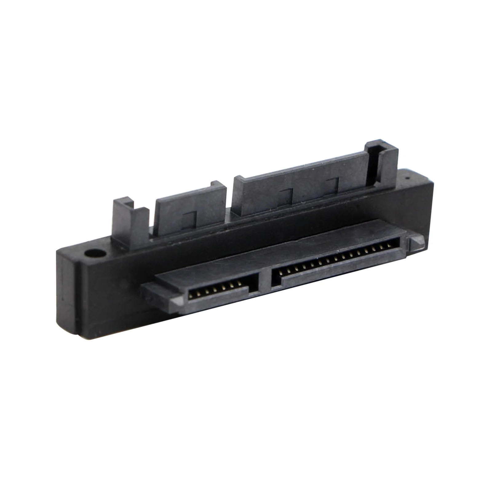 90 Degree Right Angled SATA 22Pin 7+15 Male to SATA 22Pin Female Port Adapter Extension Card For SATA HDD Hard Disk Convertor