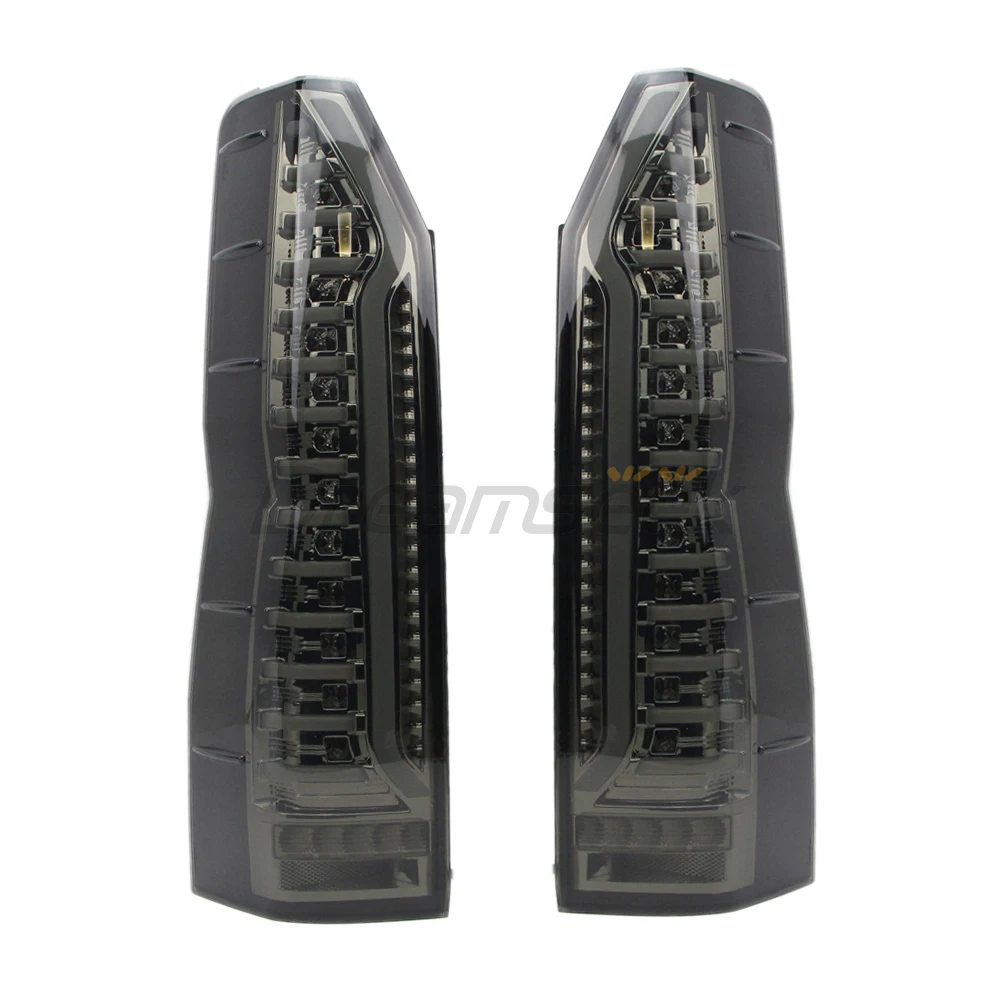 LED Tail Light Assembly For Toyota HiAce H300 2019 2020 2021 2022 2023 Brake Driving Reversing Lamp W/ Dynamic Turn Smoke Lens