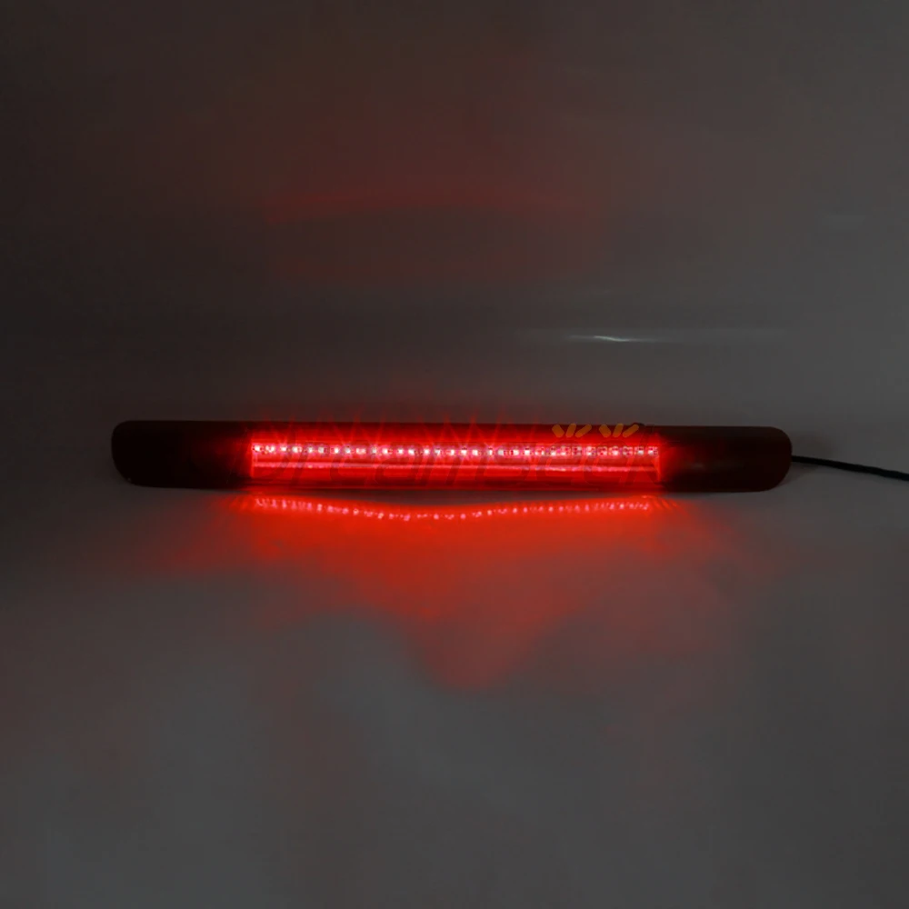 2x LED Rear Tail Light For Toyota Land Cruiser Cygnus J100 / Lexus LX470 1998-2007 3RD Stop High Mount Brake Lamp Red Lens Back