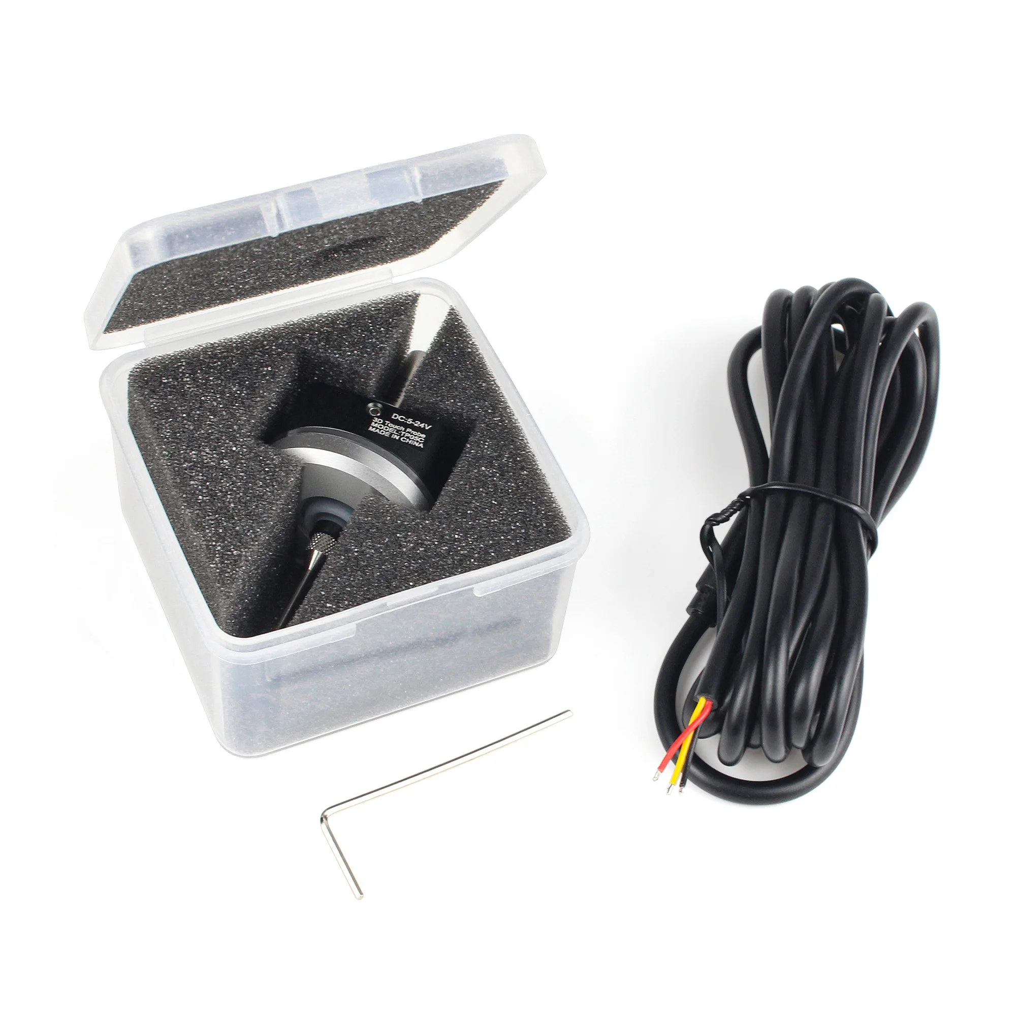 【EU Ship】V6 Anti-roll 3D Touch Z axis Probe Sensor Edge Finder To Find The Center Compatible With Mach3 And Grbl