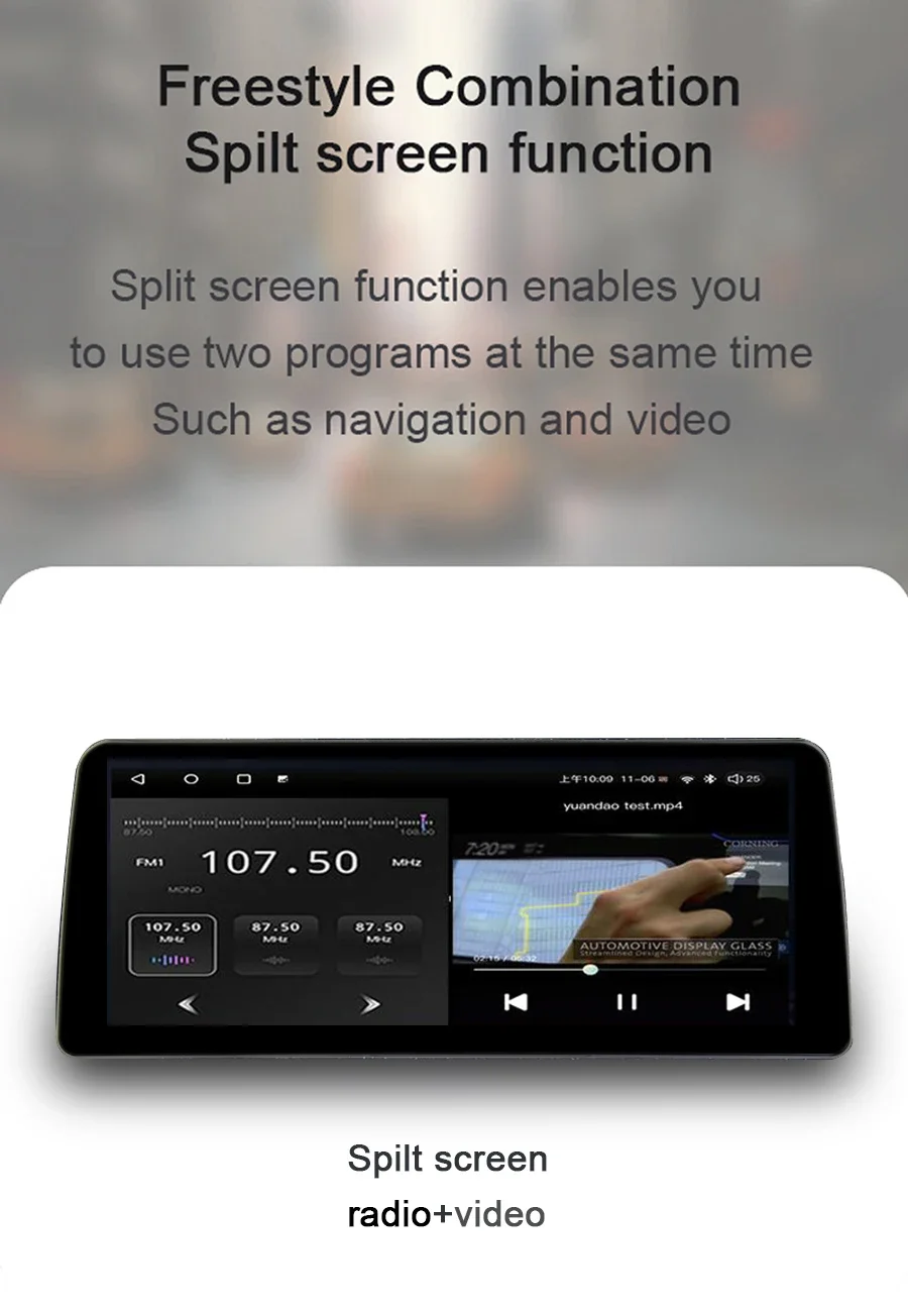 CarPlay DSP 12.3" QLED 720P 360 8G+256G Carplay Android 14.0 Car Player GPS WIFI autoradio For Peugeot 3008 4008 5008 2017-2020