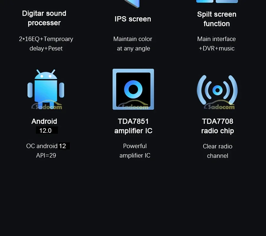 CarPlay DSP 12.3" QLED 720P 360 8G+256G Carplay Android 14.0 Car Player GPS WIFI autoradio For Peugeot 3008 4008 5008 2017-2020