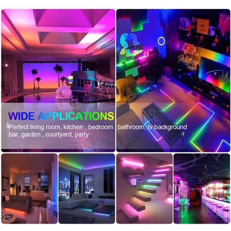 5M DC12V Full Color TM1903 WS2811 RGB LED Pixel Strip 3535 Addressable 8mm 96Leds/m Dream Color Colorful Digtial Led Soft Tape