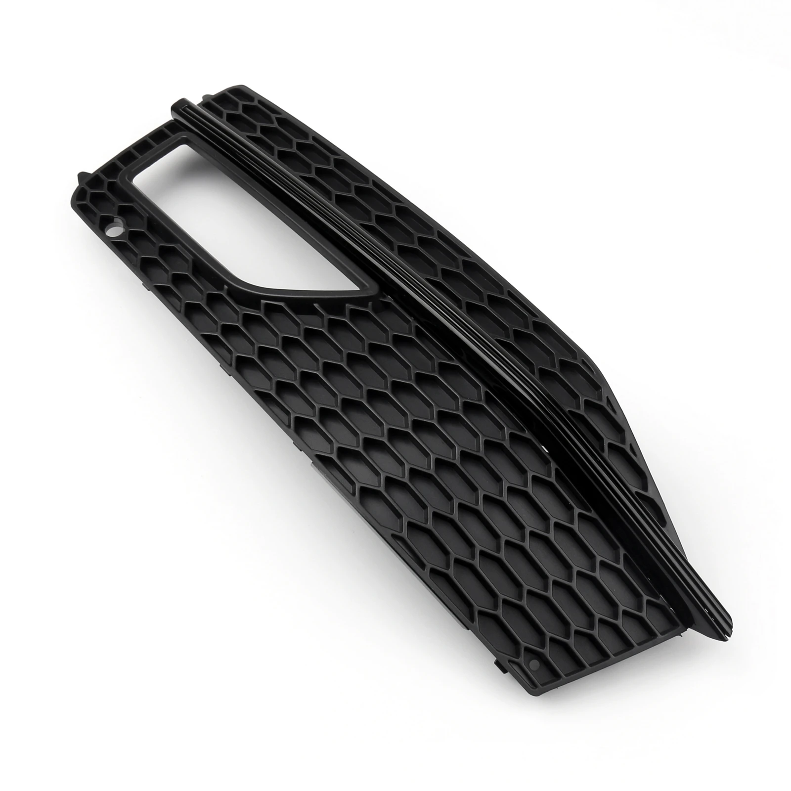 Artudatech 1Pair Bumper Fog Light Lamp Cover Grille Grill For Audi A4 S-line S4 2013-2015