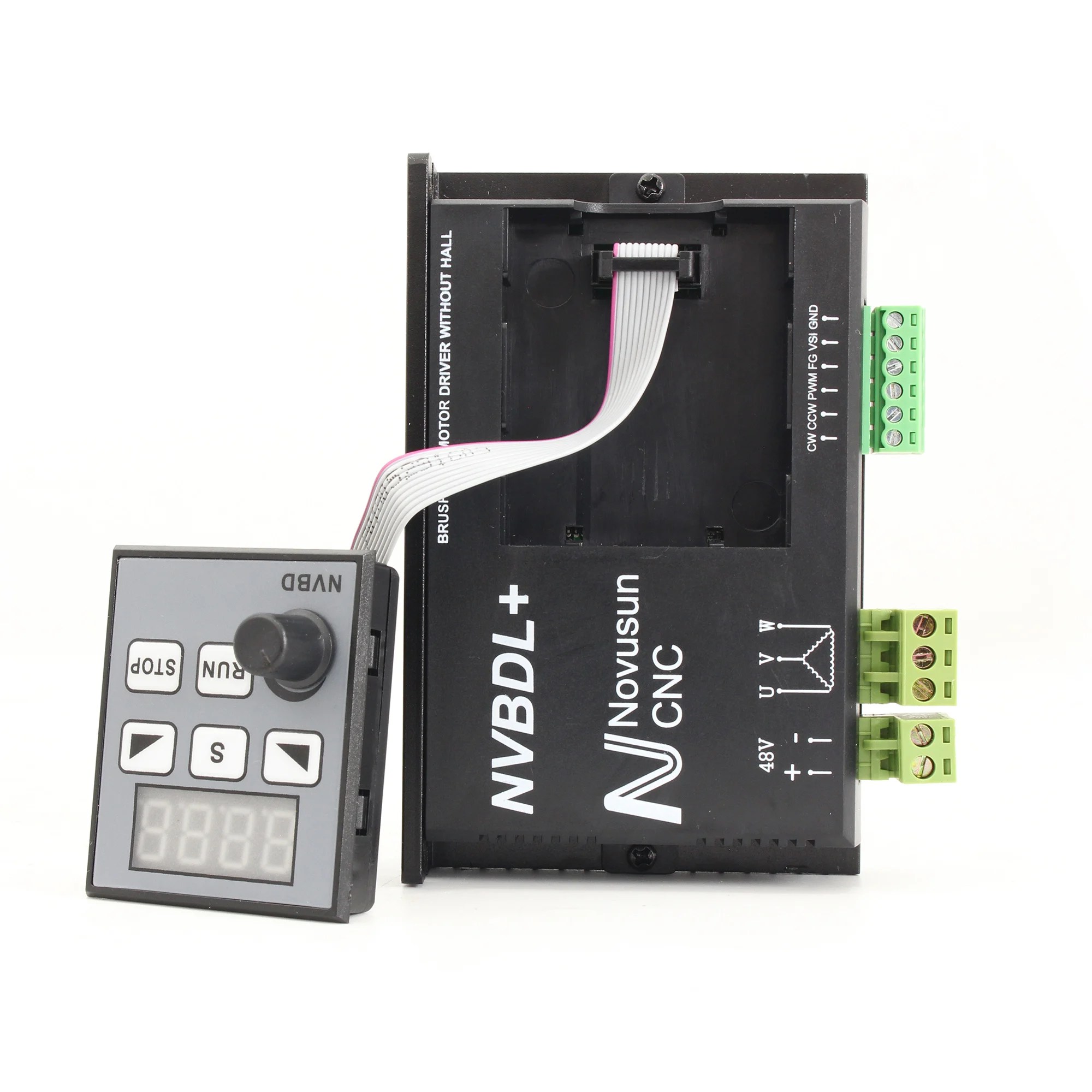 Air cooled DC Brushless Spindle Motor 400W 48V ER8 + 600W 60V Driver Without Hall CNC Router Milling Kit