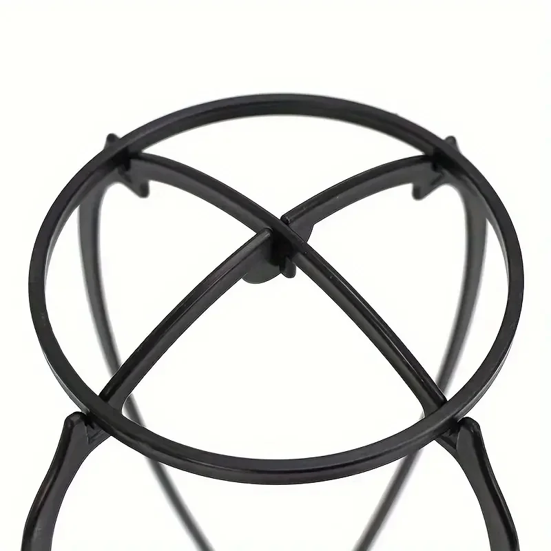 10pcs Wig Stand Durable Easy Assembly Wig Cap Holder Portable Plastic Hair Hat Displaying Stand Ideal for Home Salon Travel Use
