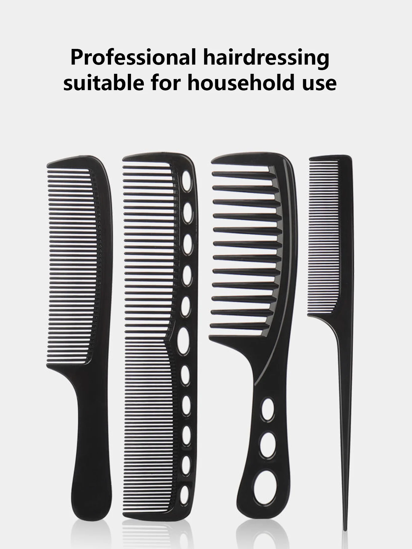 6pcs African styling hair combs makeup combs professional oil hair combs hairstylists hairdressers Special for real hair wigs