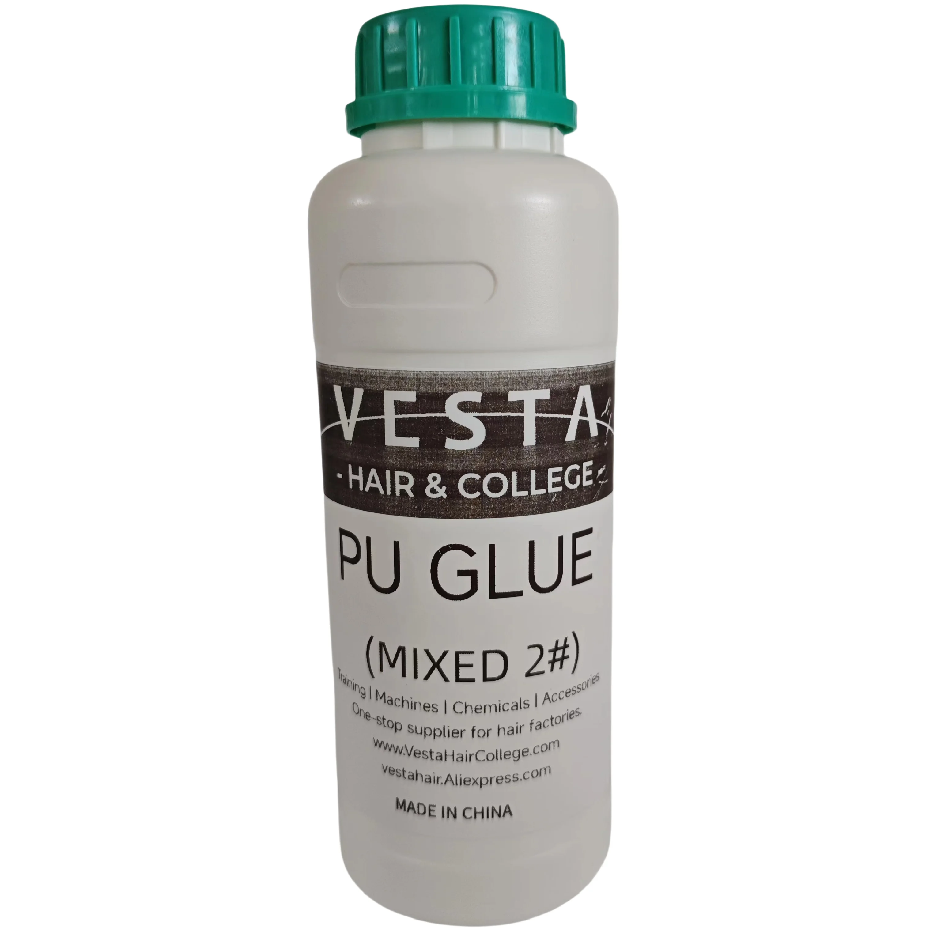 Vesta Pu Glue Mixed Ready For Making Tape Hair Extension Toupee Topper 500g/bottle