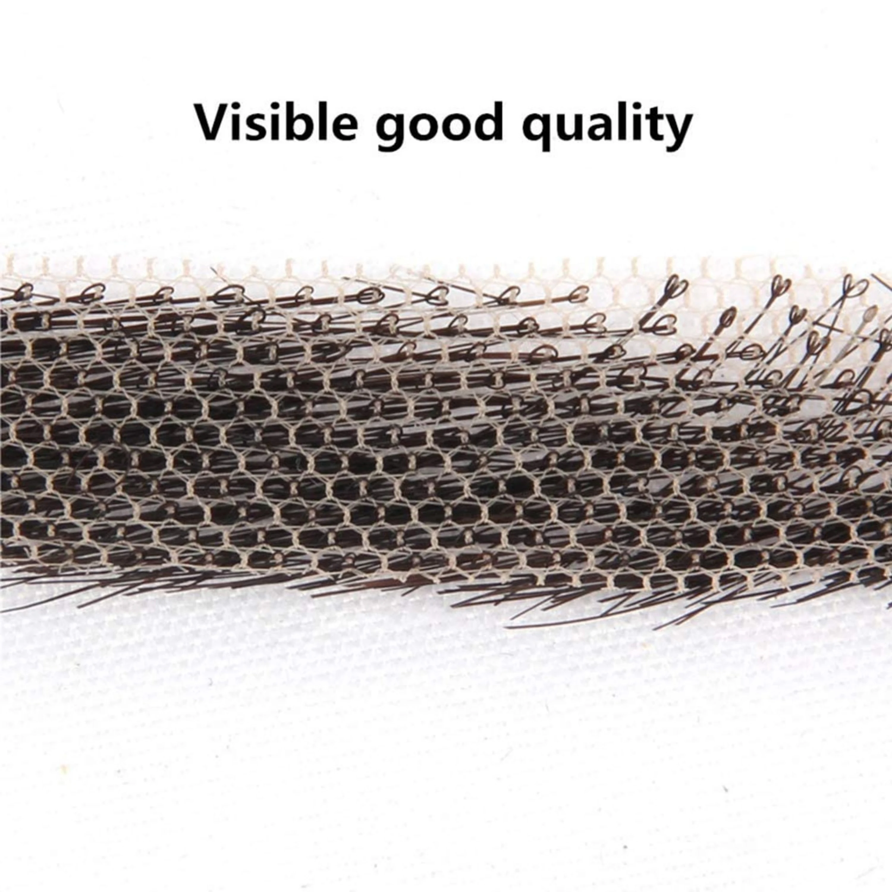 VEYDA Fake Eyebrow Women Or Man Hair Brazilian Hair Invisible Handmade 100% Human Hair Fake Eyebrows Hand Tied False Eyebrows