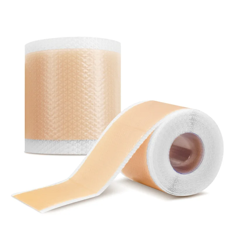 Wig Adhesive Tape Lace Wig Grids Silicone Lace Tape Healer Breathable Wig Knots Healer Hair Tape Non-Slip Silicone Scar Wig Glue