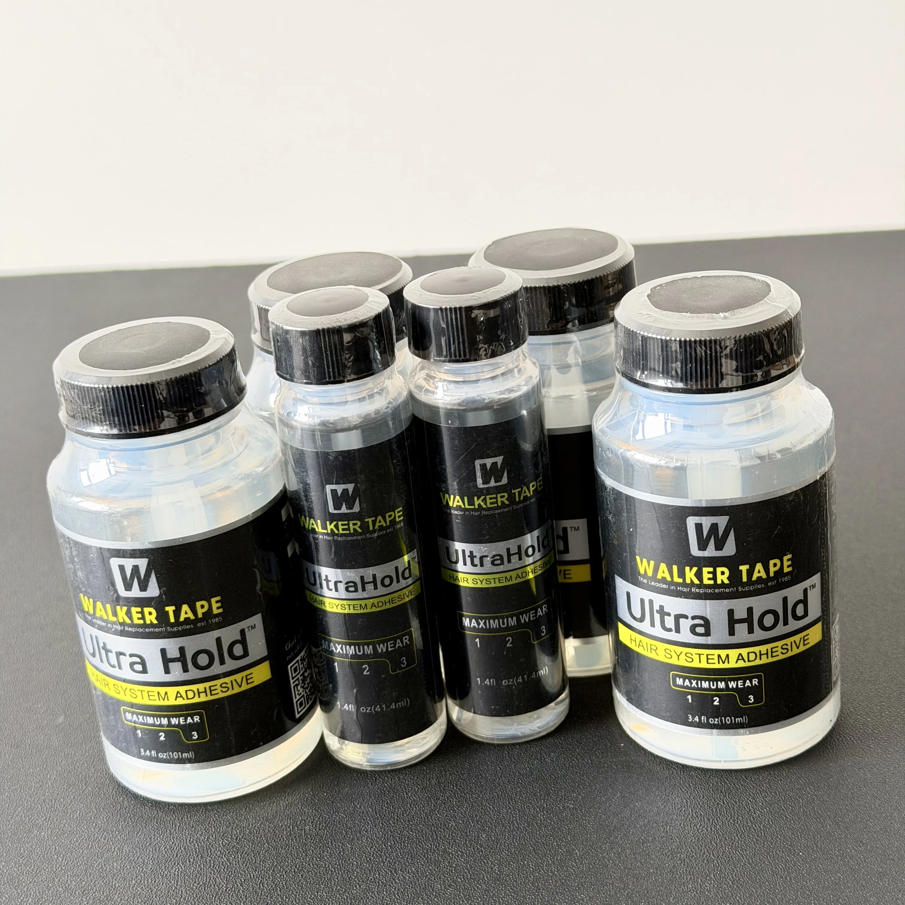 Ultra Hold Lace Wig Glue 3.4oz/101ml / 0.5oz/15ml Walker Tape Hair System Adhesive Strong Waterproof Glue for Toupees Hairpieces
